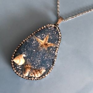 Druzy Beach Pendant
